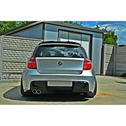 Maxton side splitters til BMW 1 E87 Standard/M-Performance – blank sort – billede 4 af 5