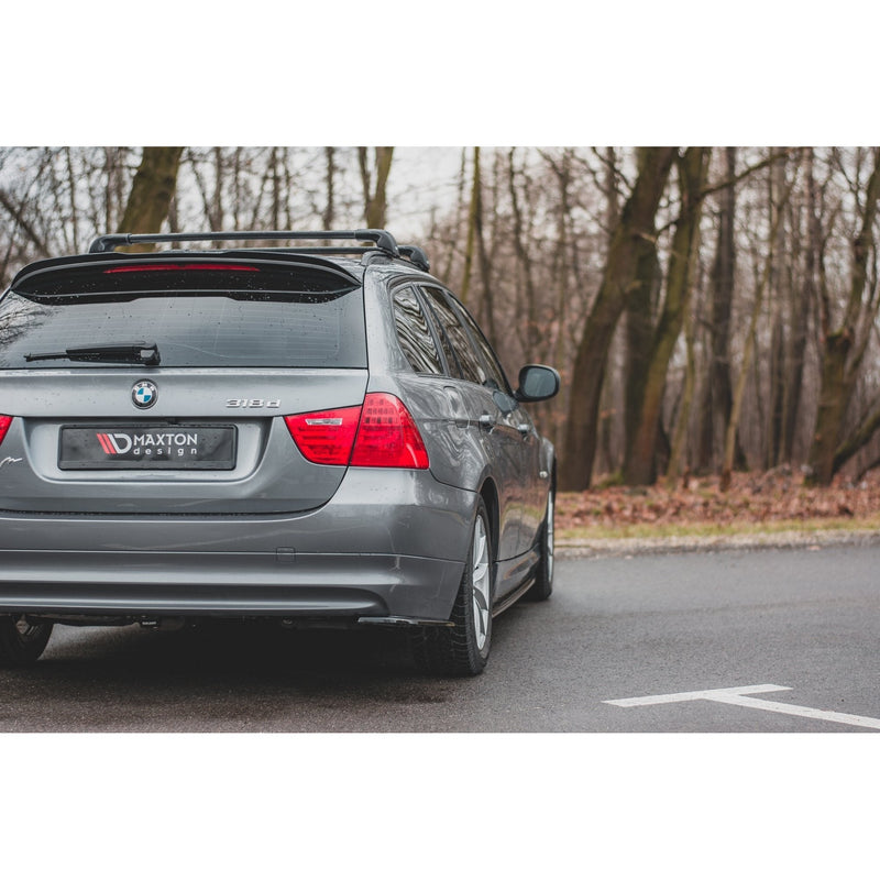 Maxton side splitters til BMW 3 E91 Facelift – blank sort – billede 3 af 8