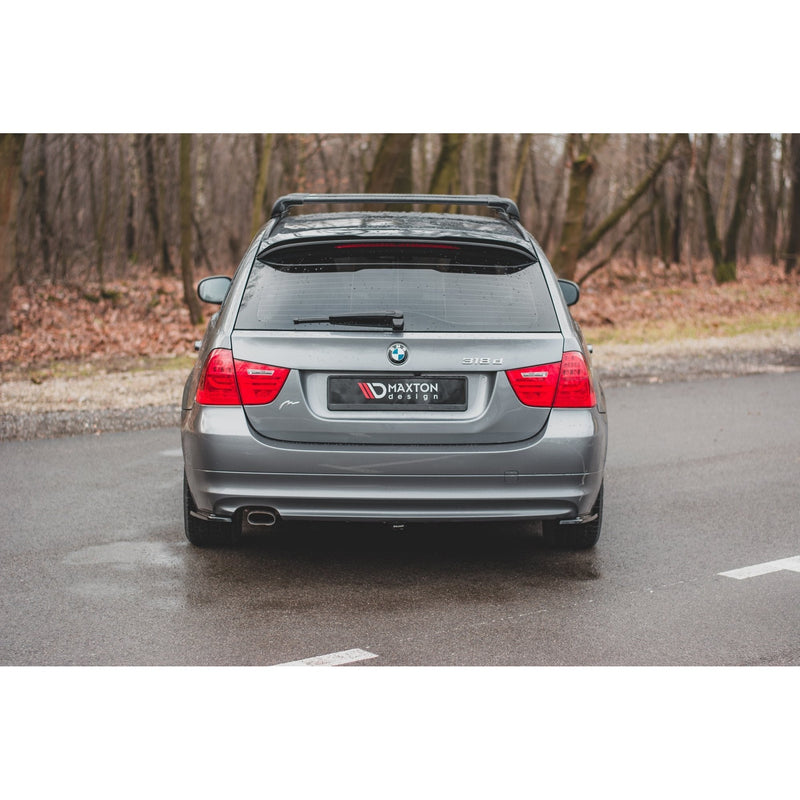 Maxton side splitters til BMW 3 E91 Facelift – blank sort – billede 4 af 8
