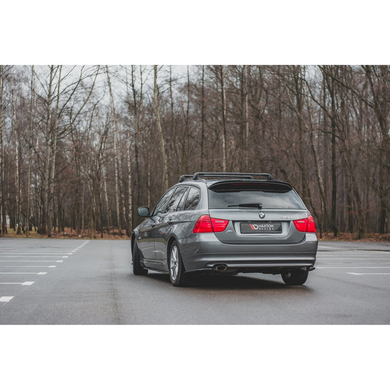 Maxton side splitters til BMW 3 E91 Facelift – blank sort – billede 6 af 8