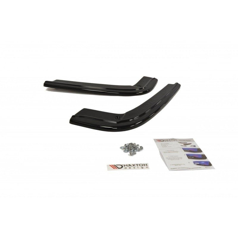 Maxton side splitters til BMW 3 E92 Mpack – blank sort – billede 3 af 4