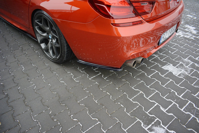 Maxton side splitters til BMW M6 Gran Coupe / Coupe / Cabriolet F06 / F13 / F12 – blank sort – billede 3 af 4