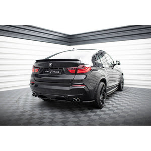 Maxton side splitters til BMW X4 M-PACK – blank sort – billede 2 af 5
