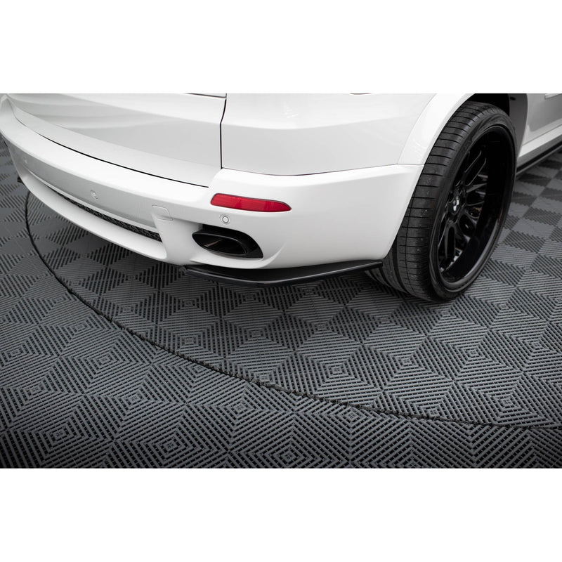Maxton side splitters til BMW X5 E70 Facelit M-pack – blank sort – billede 1 af 5