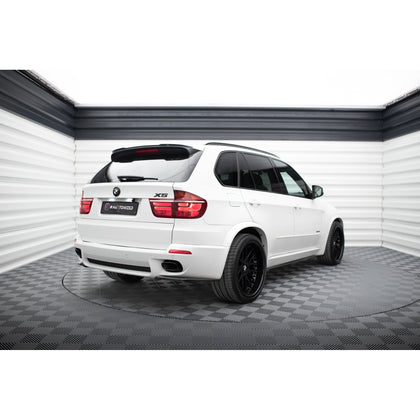 Maxton side splitters til BMW X5 E70 Facelit M-pack – blank sort – billede 3 af 5