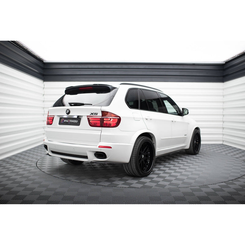 Maxton side splitters til BMW X5 E70 Facelit M-pack – blank sort – billede 3 af 5