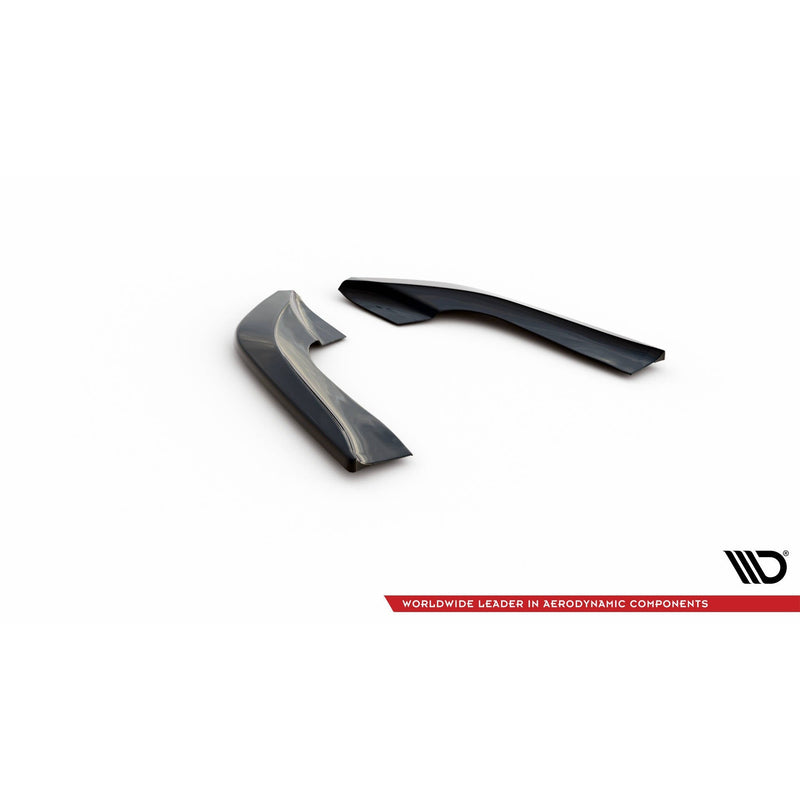 Maxton side splitters til BMW X5 E70 Facelit M-pack – blank sort – billede 4 af 5