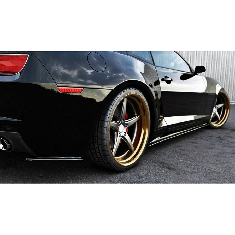 Maxton side splitters til Chevrolet Camaro SS / Standard Mk5 – blank sort – billede 1 af 7