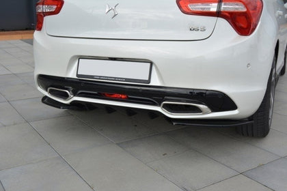 Maxton rear side splitters til Citroen DS5 – blank sort – billede 5 af 7