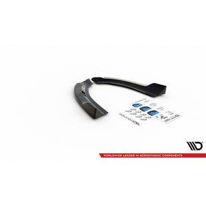 Maxton side splitters til Ford Escape Mk3 – blank sort – billede 4 af 4