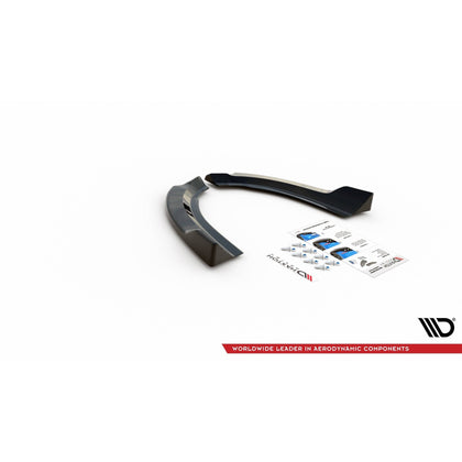 Maxton side splitters til Ford Escape Mk3 – blank sort – billede 4 af 4