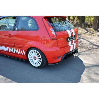 Maxton side splitters til Ford Fiesta ST Mk6 – blank sort – billede 1 af 5