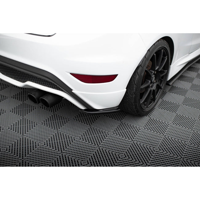 Maxton side splitters til Ford Fiesta ST / ST-Line / Zetec S Mk7 Facelift – blank sort – billede 1 af 5