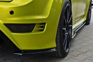 Maxton side splitters til Ford Focus RS Mk2 – blank sort – billede 1 af 5