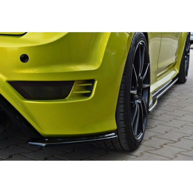 Maxton side splitters til Ford Focus RS Mk2 – blank sort – billede 1 af 5