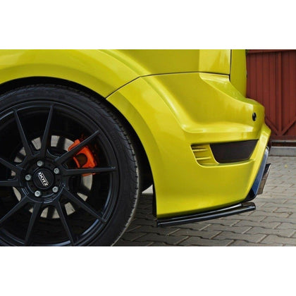 Maxton side splitters til Ford Focus RS Mk2 – blank sort – billede 3 af 5