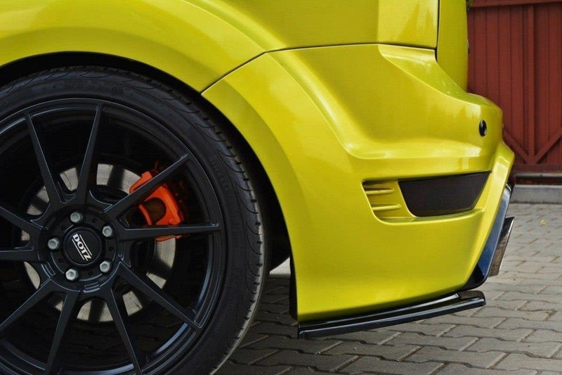 Maxton side splitters til Ford Focus RS Mk2 – blank sort – billede 3 af 5