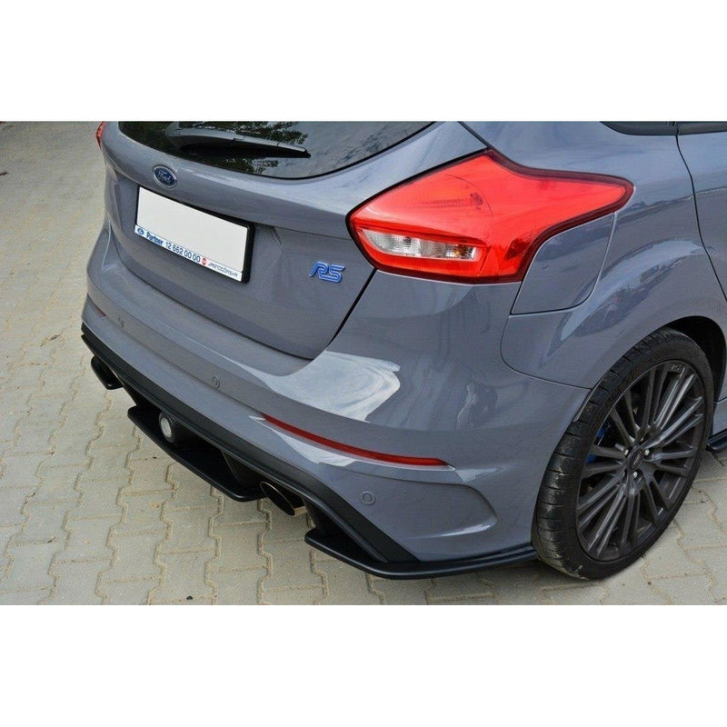 Maxton side splitters til Ford Focus RS Mk3 – blank sort – billede 1 af 4