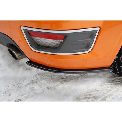 Maxton side splitters til Ford Focus ST Mk2 – blank sort – billede 3 af 4
