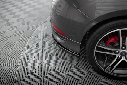 Maxton side splitters til Ford Focus ST Mk3 Facelift – blank sort – billede 4 af 6