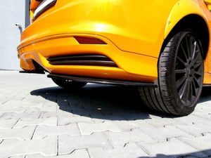 Maxton side splitters til Ford Focus ST Mk3 Hatchback – blank sort – billede 2 af 4
