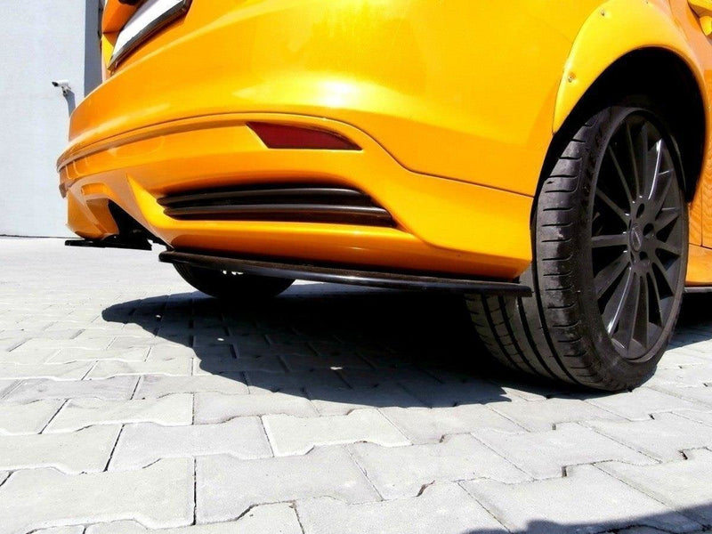 Maxton side splitters til Ford Focus ST Mk3 Hatchback – blank sort – billede 2 af 4
