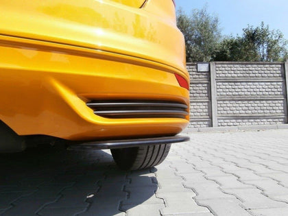 Maxton side splitters til Ford Focus ST Mk3 Hatchback – blank sort – billede 3 af 4