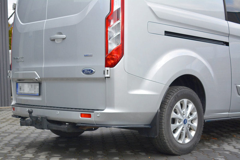 Maxton side splitters til Ford Transit Custom Mk1 Facelift – blank sort – billede 3 af 7