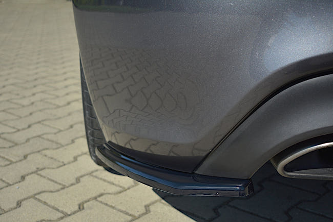 Maxton side splitters til Hyundai Genesis Coupe Mk1 – blank sort – billede 1 af 3