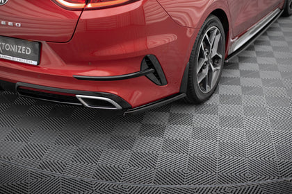 Maxton side splitters til Kia ProCeed GT / GT-Line Mk1 – blank sort – billede 1 af 5