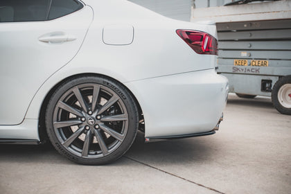 Maxton side splitters til Lexus IS F Mk2 – blank sort – billede 2 af 7