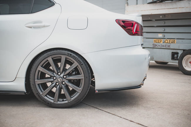 Maxton side splitters til Lexus IS F Mk2 – blank sort – billede 2 af 7