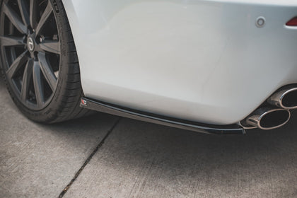 Maxton side splitters til Lexus IS F Mk2 – blank sort – billede 3 af 7