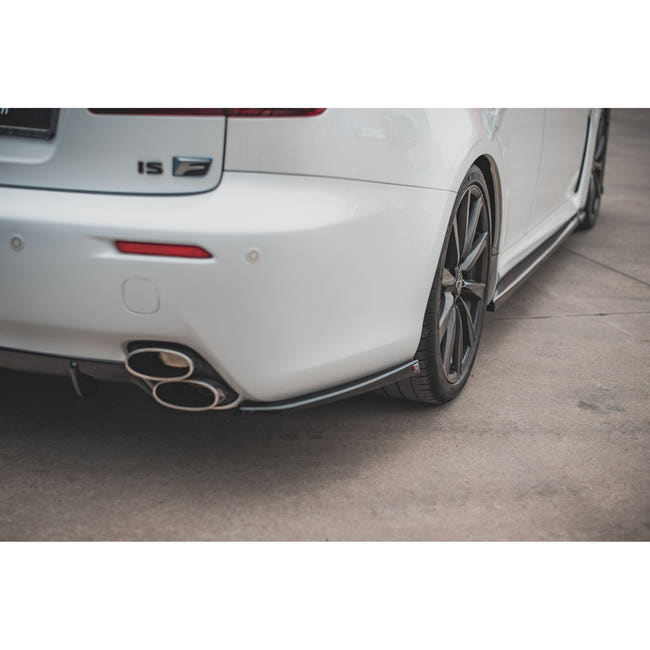 Maxton side splitters til Lexus IS F Mk2 – blank sort – billede 1 af 7
