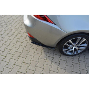 Maxton side splitters til Lexus IS Mk3 Facelift T – blank sort – billede 2 af 5