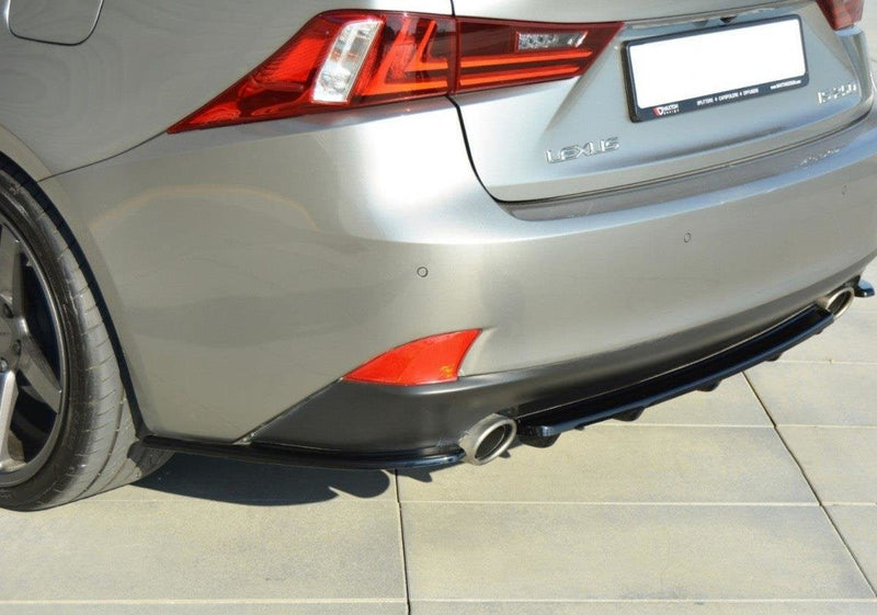 Maxton side splitters til Lexus IS Mk3 T – blank sort – billede 3 af 4