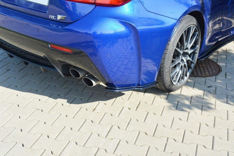Maxton side splitters til Lexus RC F – blank sort – billede 1 af 6