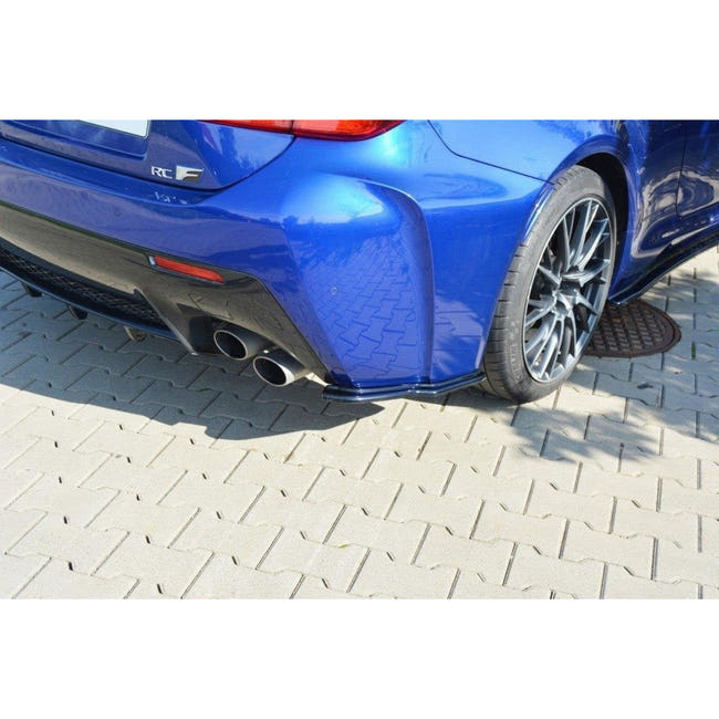 Maxton side splitters til Lexus RC F – blank sort – billede 1 af 6