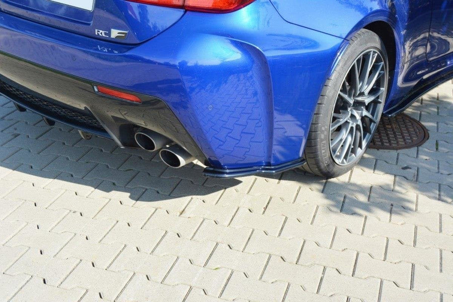 Maxton side splitters til Lexus RC F – blank sort – billede 1 af 6