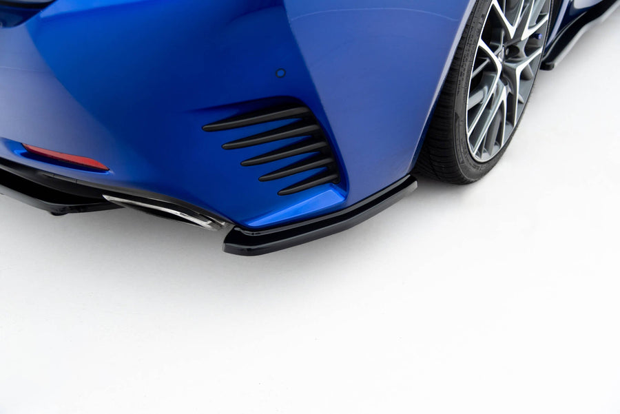 Maxton side splitters til Lexus Rc Mk1 – blank sort – billede 1 af 6
