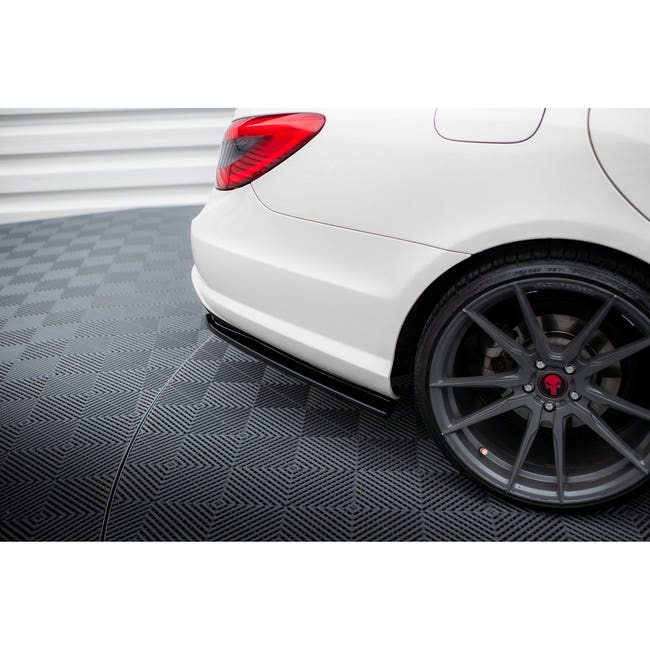 Maxton side splitters til Mercedes-Benz CLS AMG-Line C218 – blank sort – billede 2 af 4