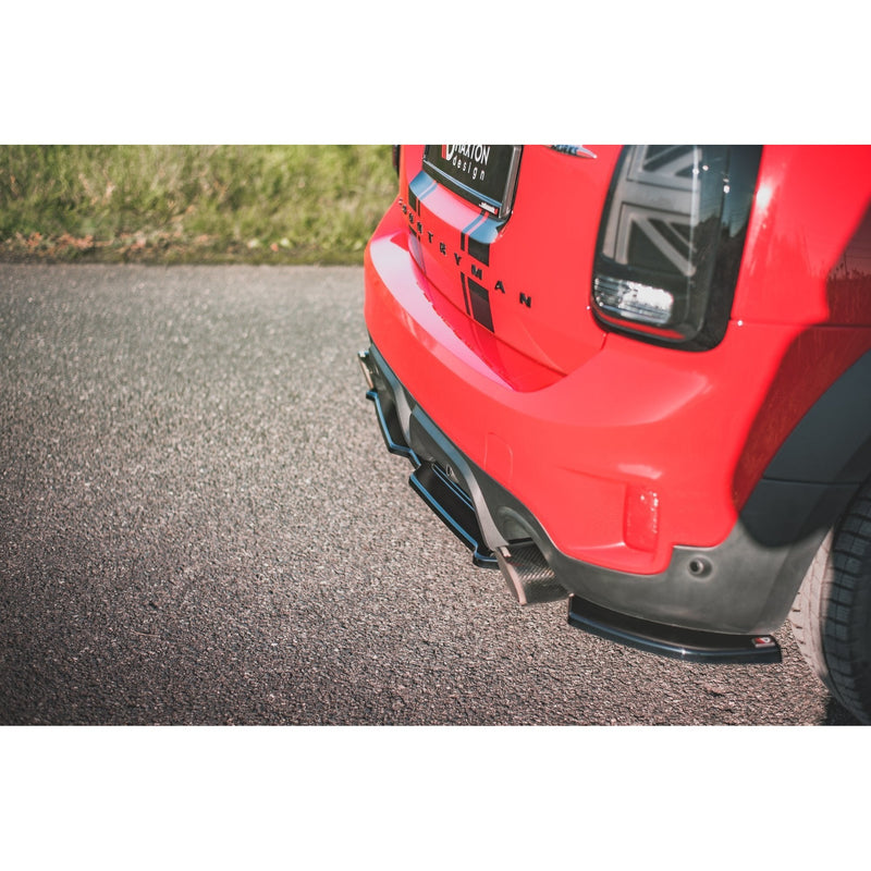 Maxton side splitters til Mini Countryman Mk2 F60 JCW – blank sort – billede 2 af 6