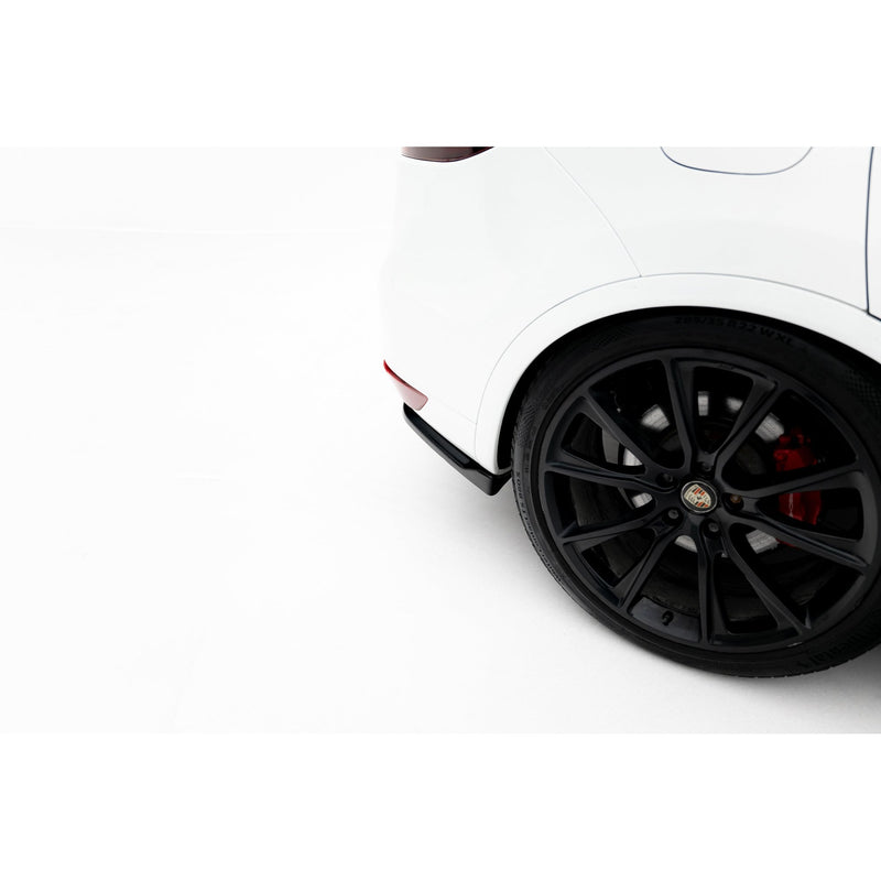 Maxton side splitters til Porsche Cayenne Turbo / Standard Mk2 – blank sort – billede 2 af 5