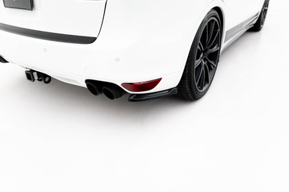 Maxton side splitters til Porsche Cayenne Turbo / Standard Mk2 – blank sort – billede 1 af 5
