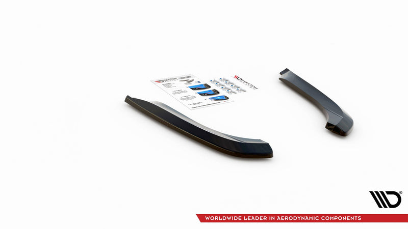 Maxton side splitters til Seat Exeo – blank sort – billede 4 af 5
