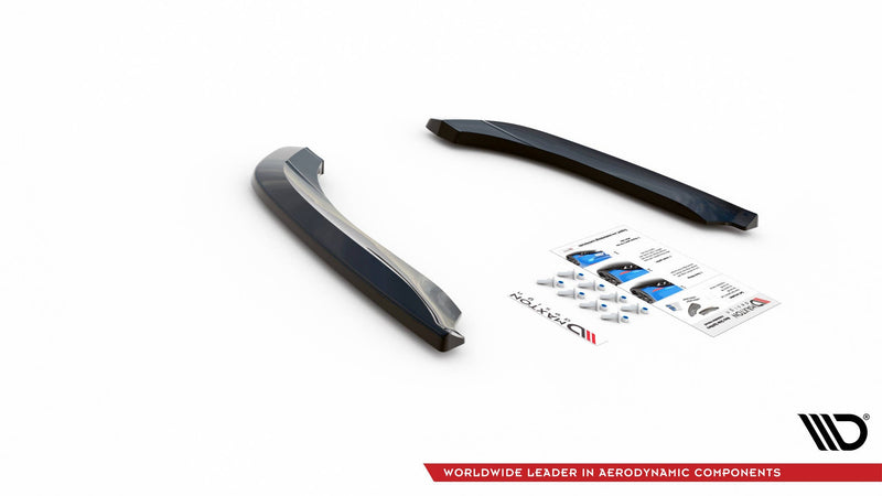 Maxton side splitters til Seat Exeo – blank sort – billede 5 af 5