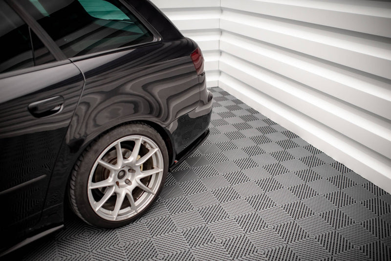 Maxton side splitters til Seat Exeo – blank sort – billede 3 af 5