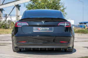 Maxton side splitters til Tesla Model 3 – blank sort – billede 3 af 6