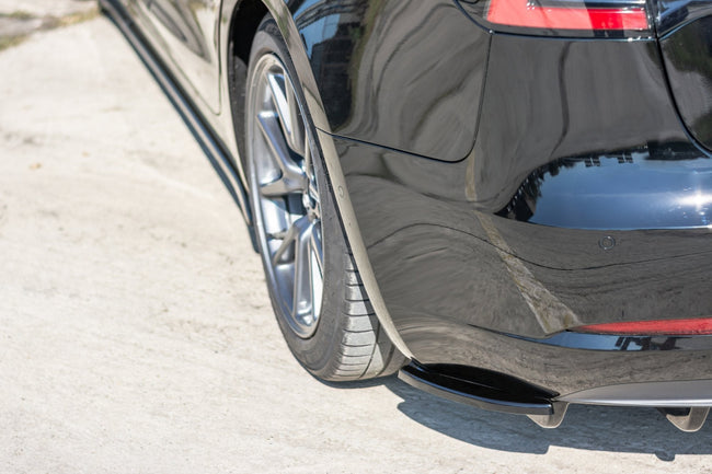 Maxton side splitters til Tesla Model 3 – blank sort – billede 1 af 6