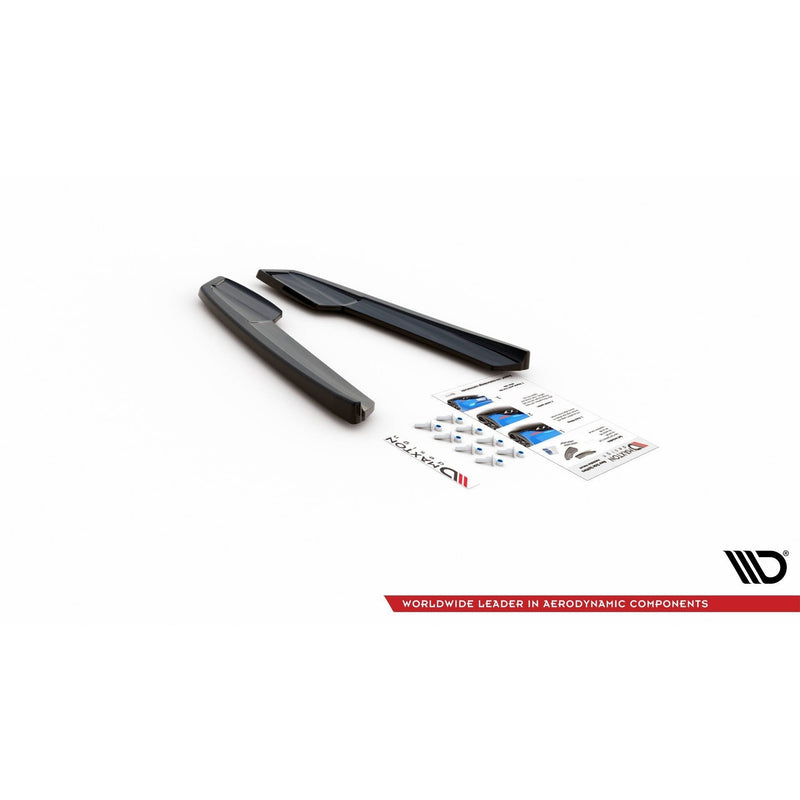 Maxton side splitters til Audi RS7 C8 – blank sort – billede 3 af 4